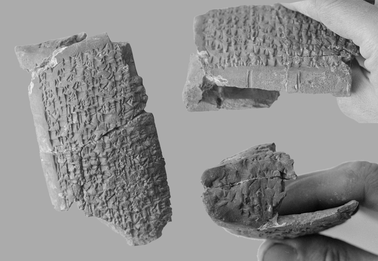Un procès sous Hammurabi. © Mission Archéologique française de Larsa-‘Oueili, ARCH. MAE,  JLH250_34_01_02_04 (Assemblage) 