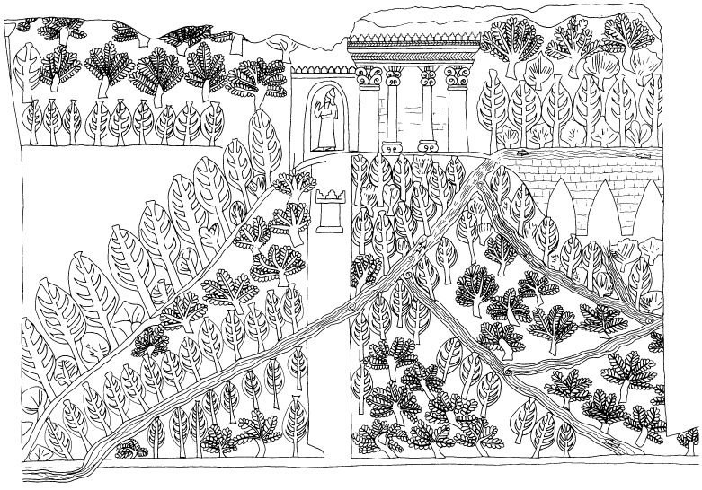 Les Jardins Suspendus à Ninive