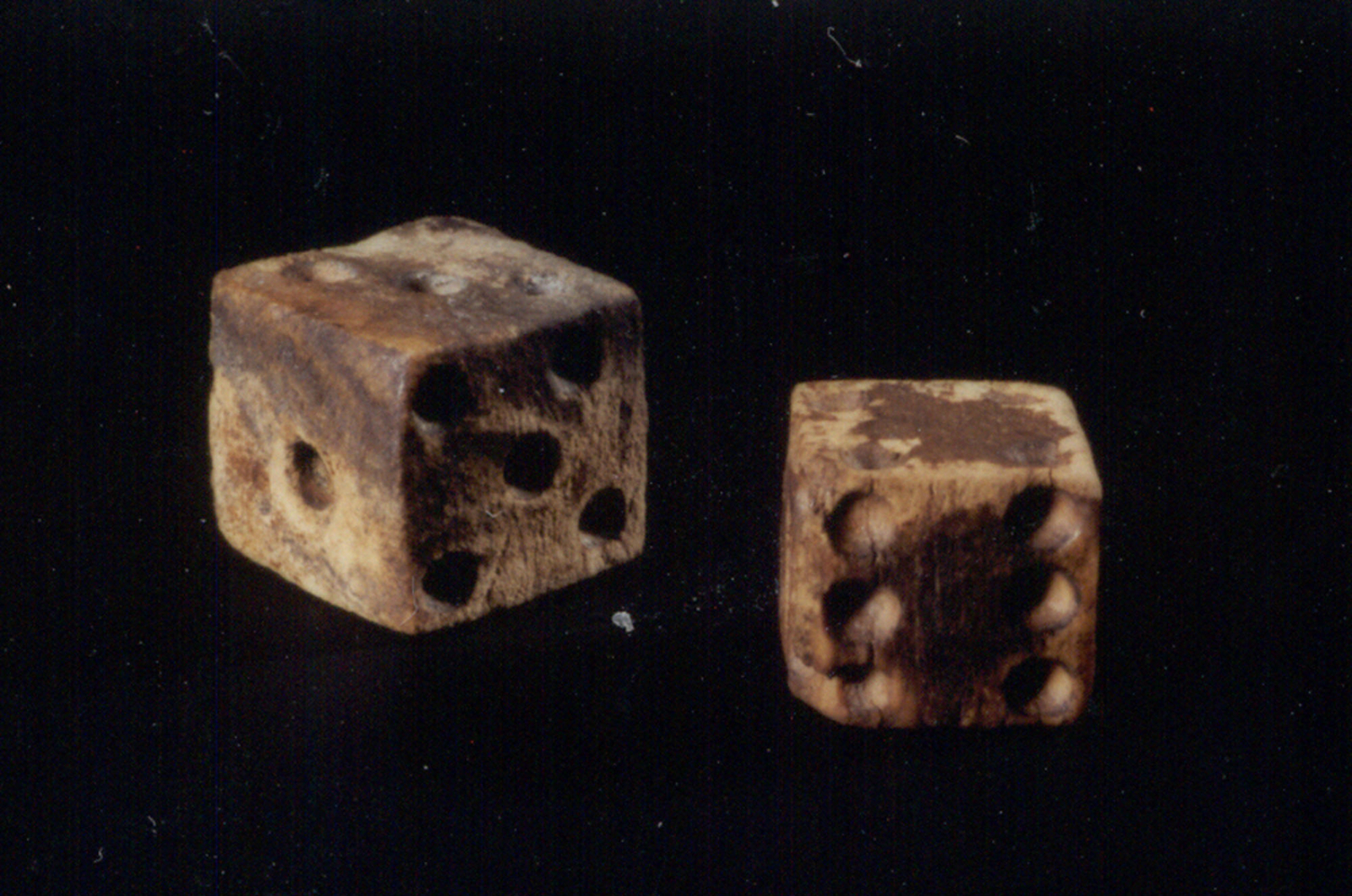 Photographie de deux dés à jouer