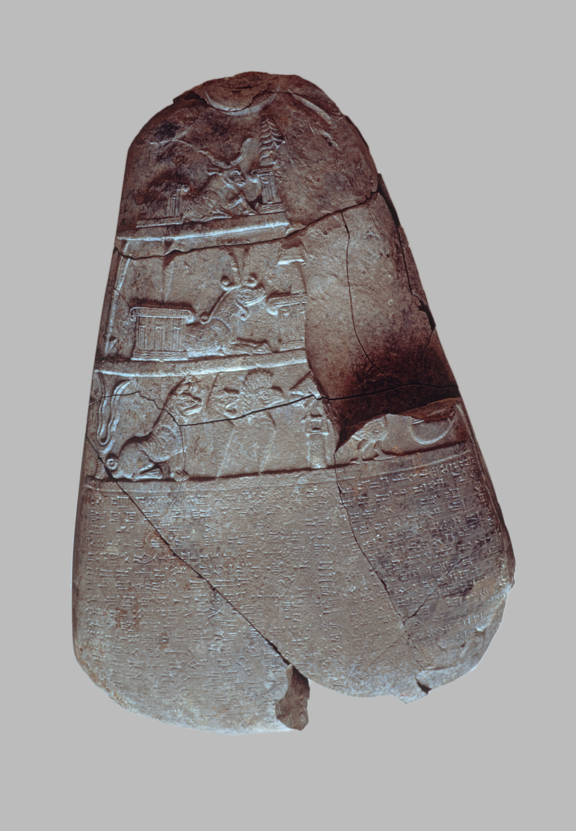 Kudurru de Kudur-enlil. © Mission Archéologique française de Larsa-‘Oueili, ARCH. MAE, JLH271_05_27, Cliché Jean Claude Margueron