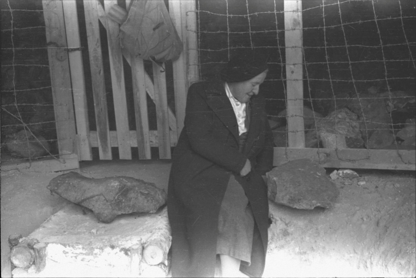 Suzanne de Saint-Mathurin en mars. 1949 © MAN, Fonds Saint-Mathurin 