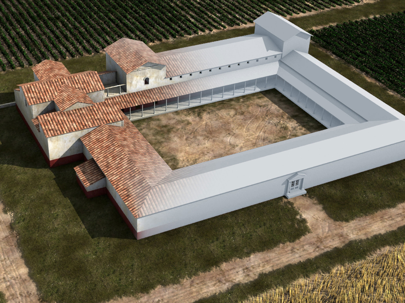 La villa de Loupian de l'antiquité tardive  