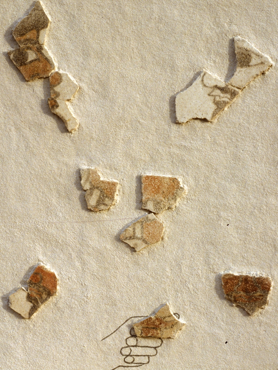 Mur ouest (panneau V) 