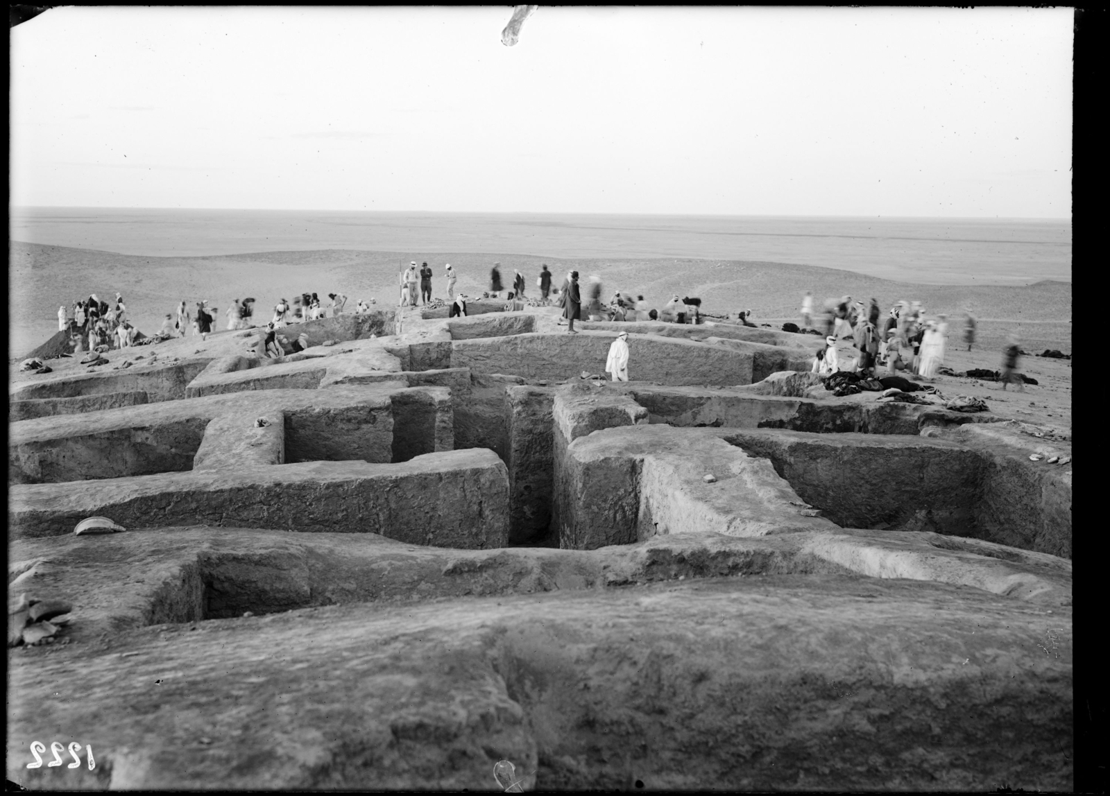 Fouille de la partie nord du palais 