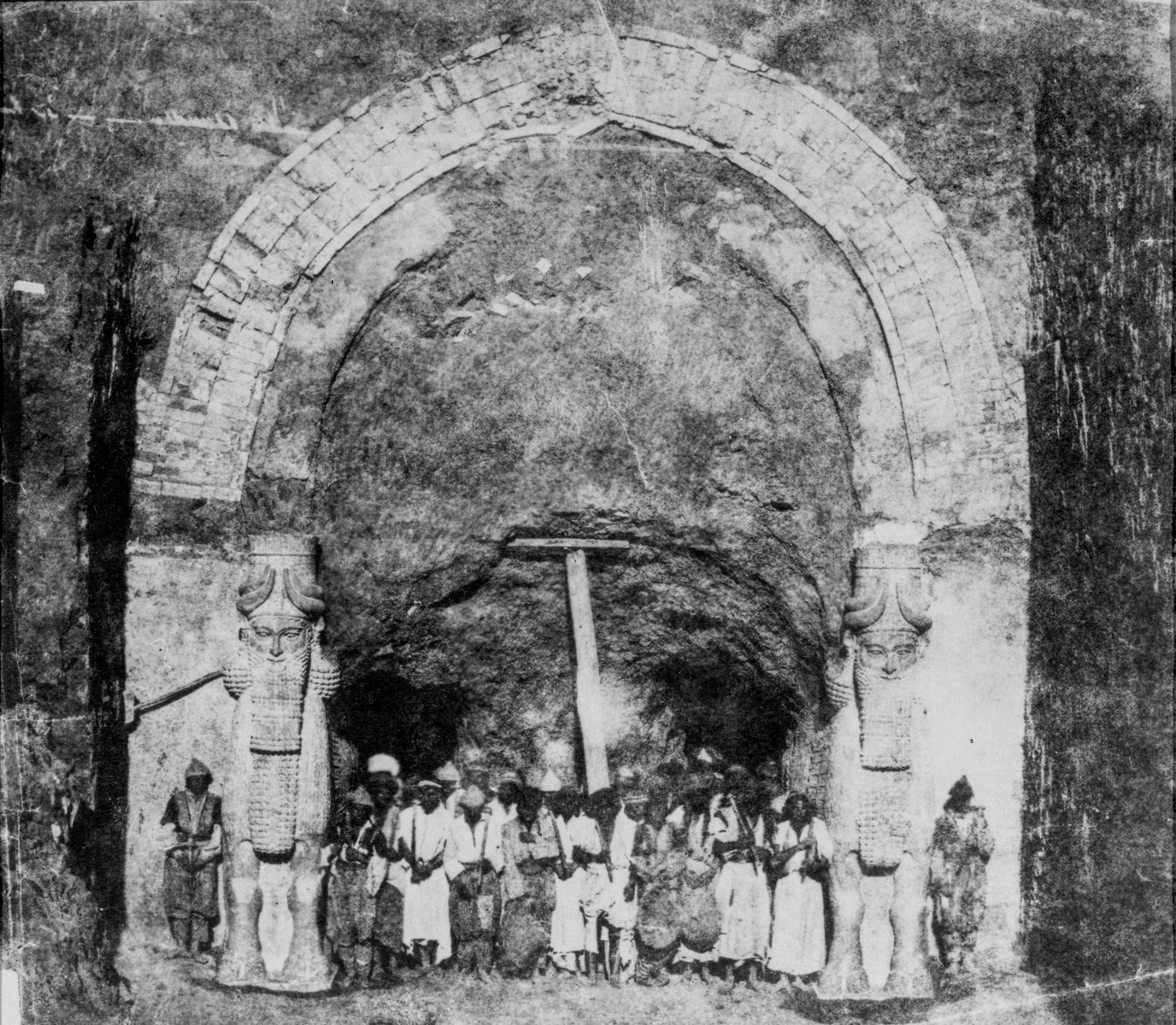 Fouilles de Khorsabad en 1852