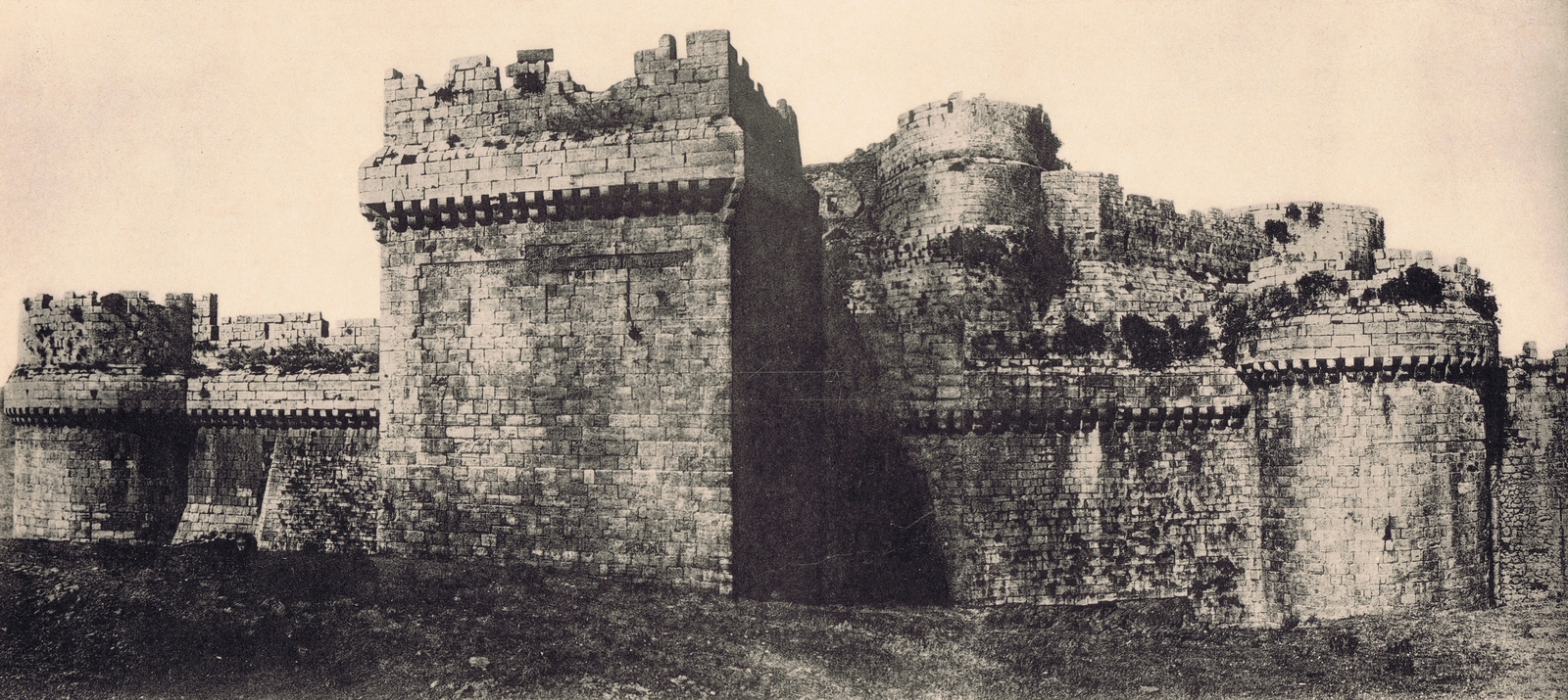 Photographie du château du Crac des Chevaliers (Krak)