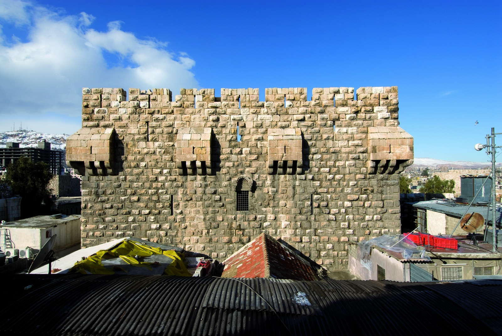 Photographie de la tour sud de la citadelle