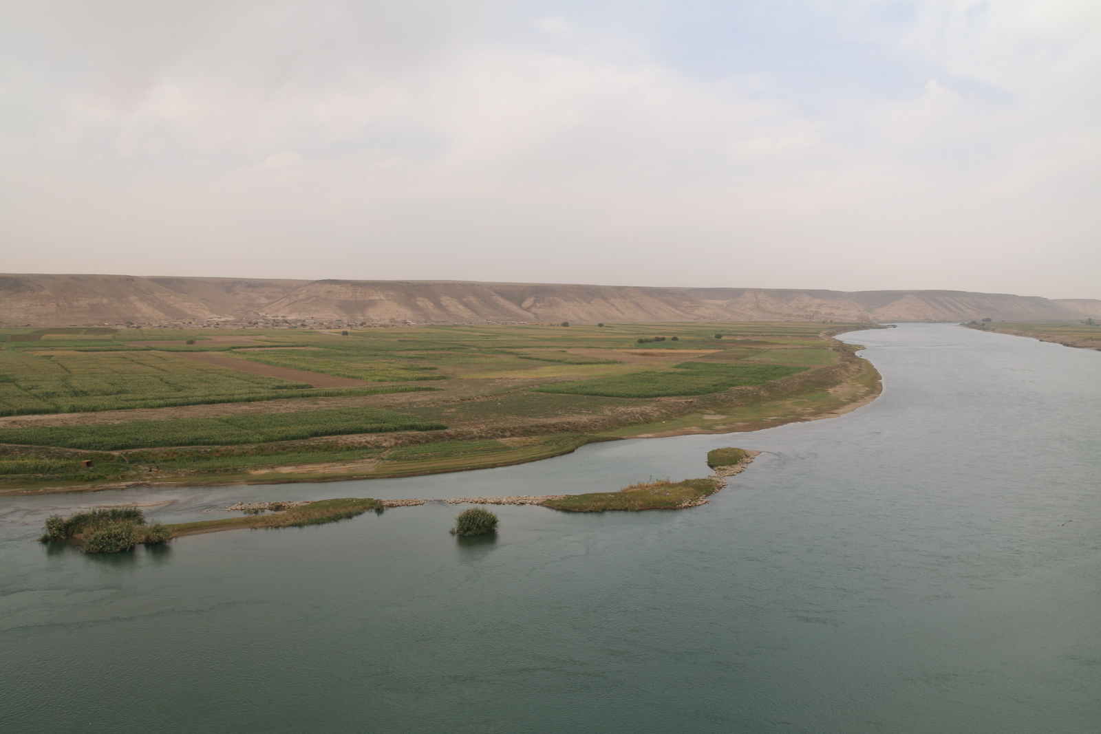 L'Euphrate à Zalabiyeh