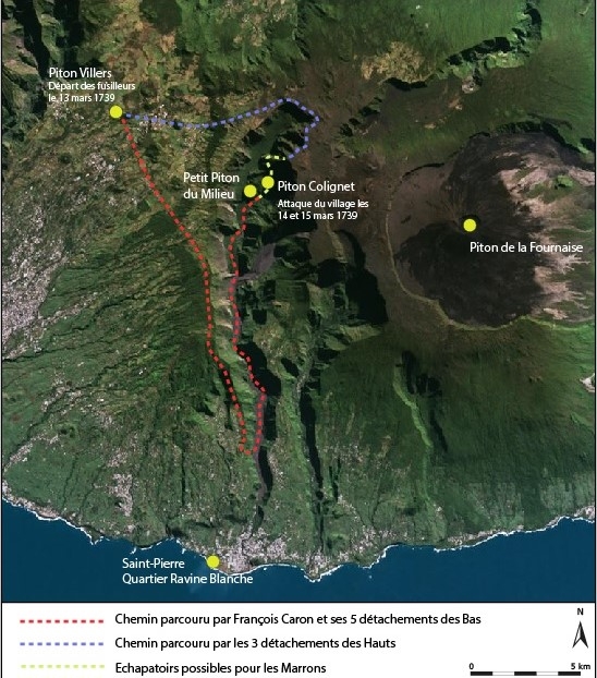 Location: Piton Colignet in Saint-Joseph