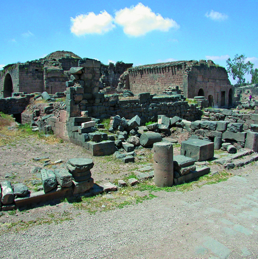 Temple près des thermes du Sud