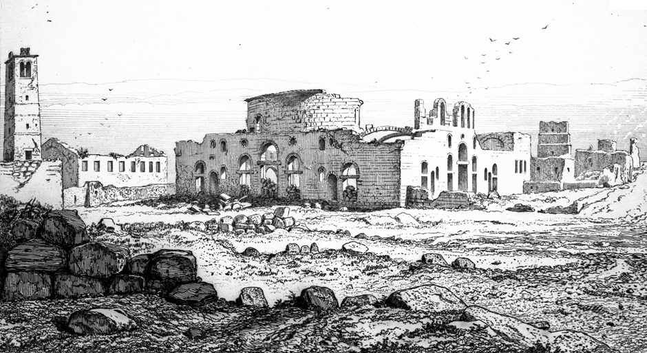 L’église des Saints Serge, Bacchus et Léonce. Bosra