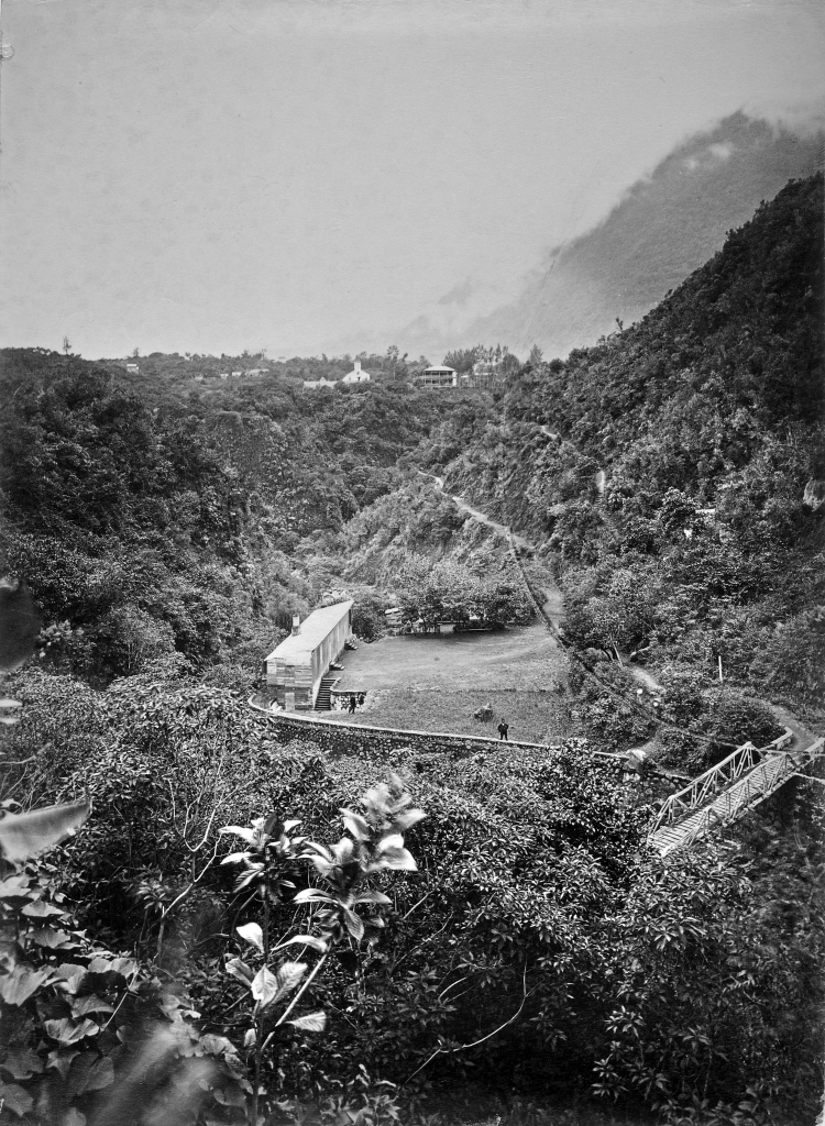 View of the spa resort, Salazie 