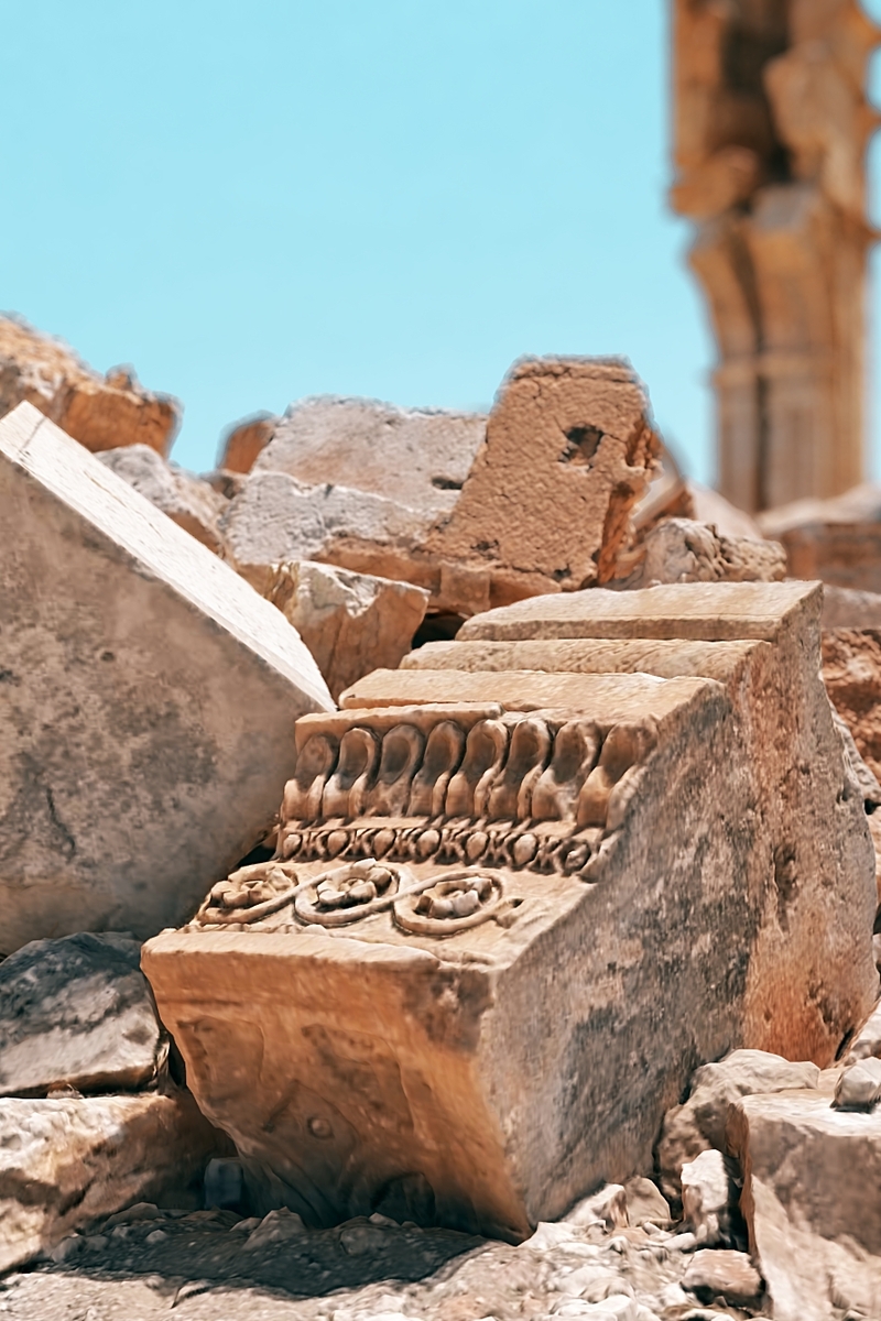 Palmyre,  Arche détail