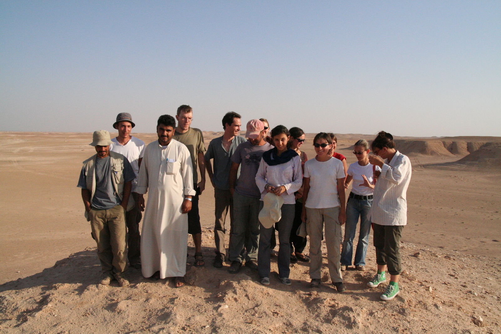 Equipe de fouille 2008