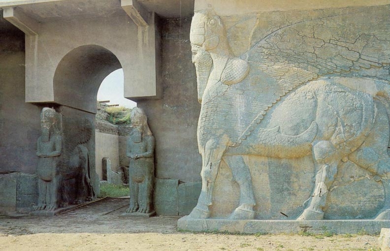 Lamassu du Palais d'Assurnasirpal de Nimrud