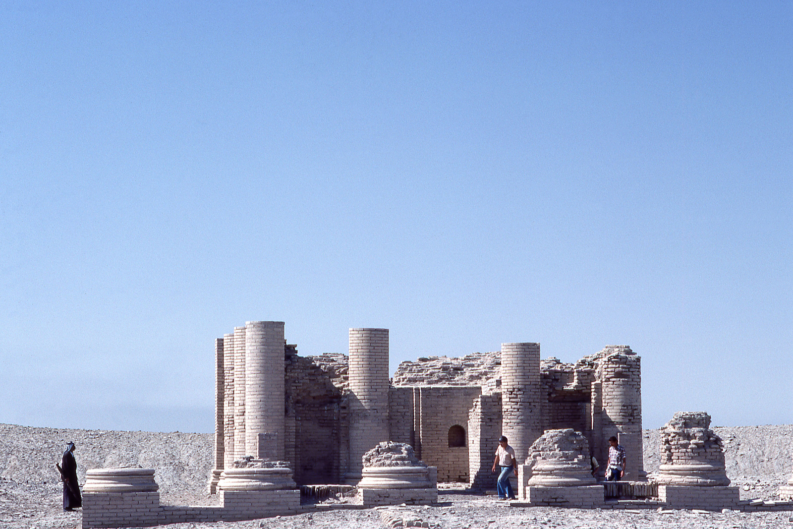 Le temple de Gareus. © Mission Archéologique française de Larsa-‘Oueili, cliché Joël Suire
