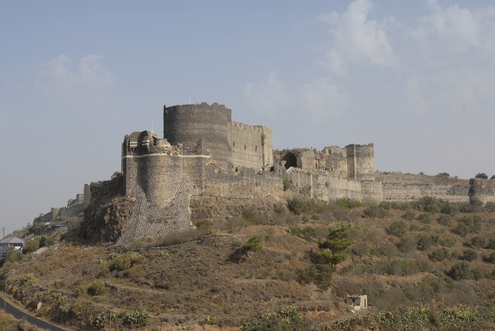 Château du Marqab vue depuis le sud.