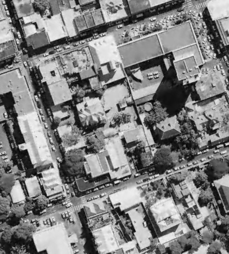 Aerial view (Saint-Denis, 119 rue Jean Chatel, 1989)