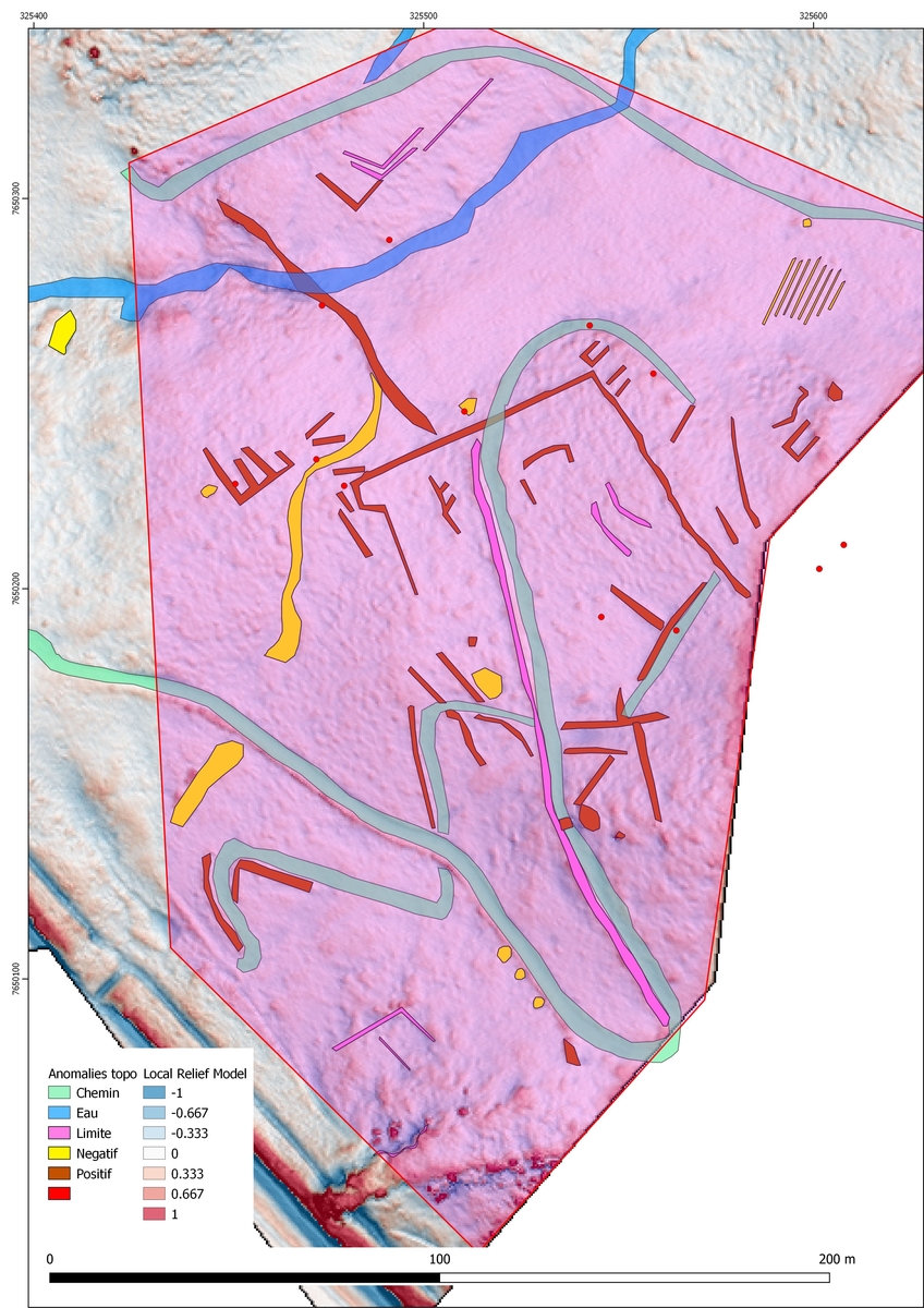 LiDAR scan (Saint-Leu, Ravine du Trou, 2019)