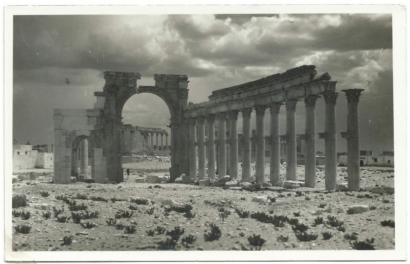 L’arc de triomphe de Palmyre
