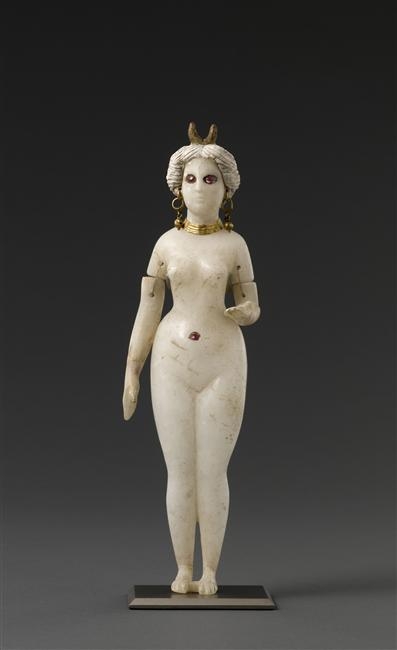Figurine de déesse en albâtre