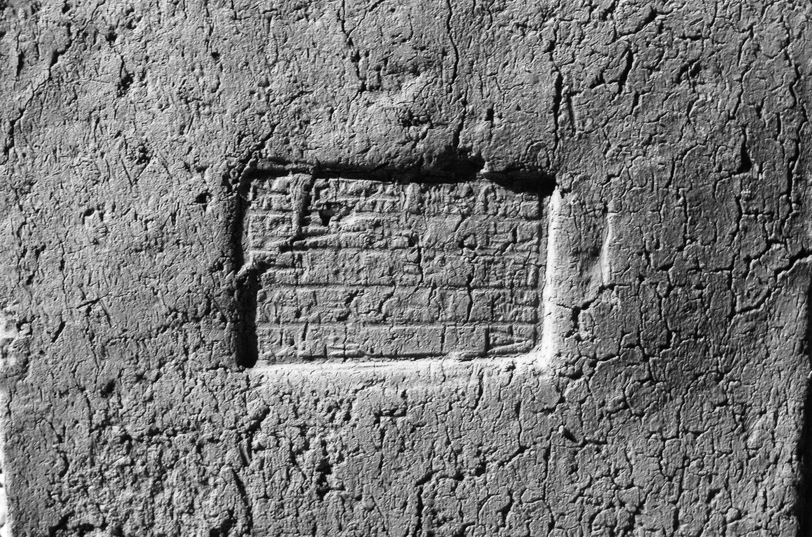 Carreau de dallage estampillé 