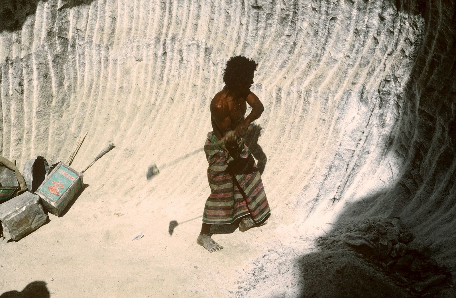 Exploitation d’une mine de sel