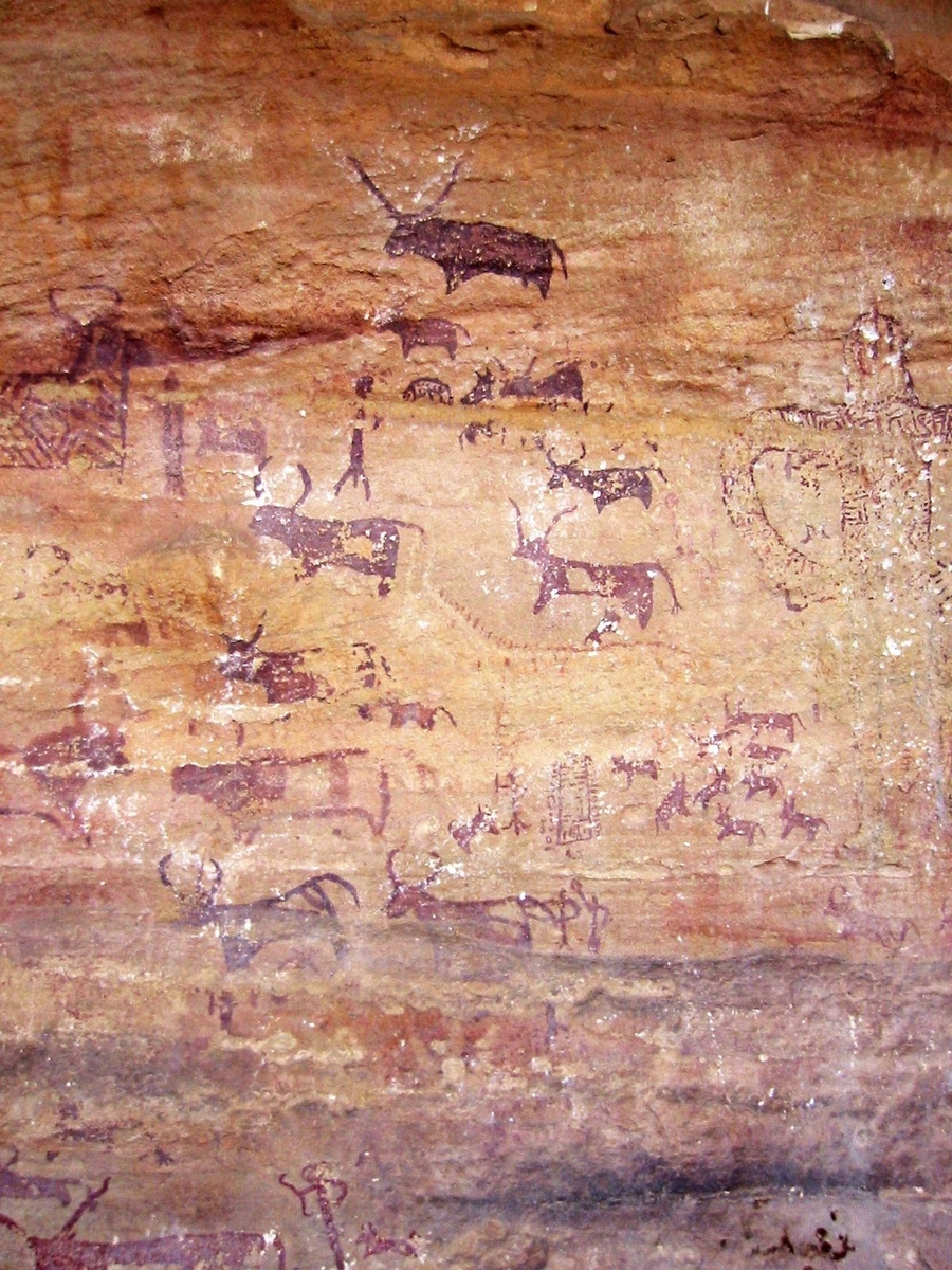 Peintures rupestres de Jarf al-Nabîrah