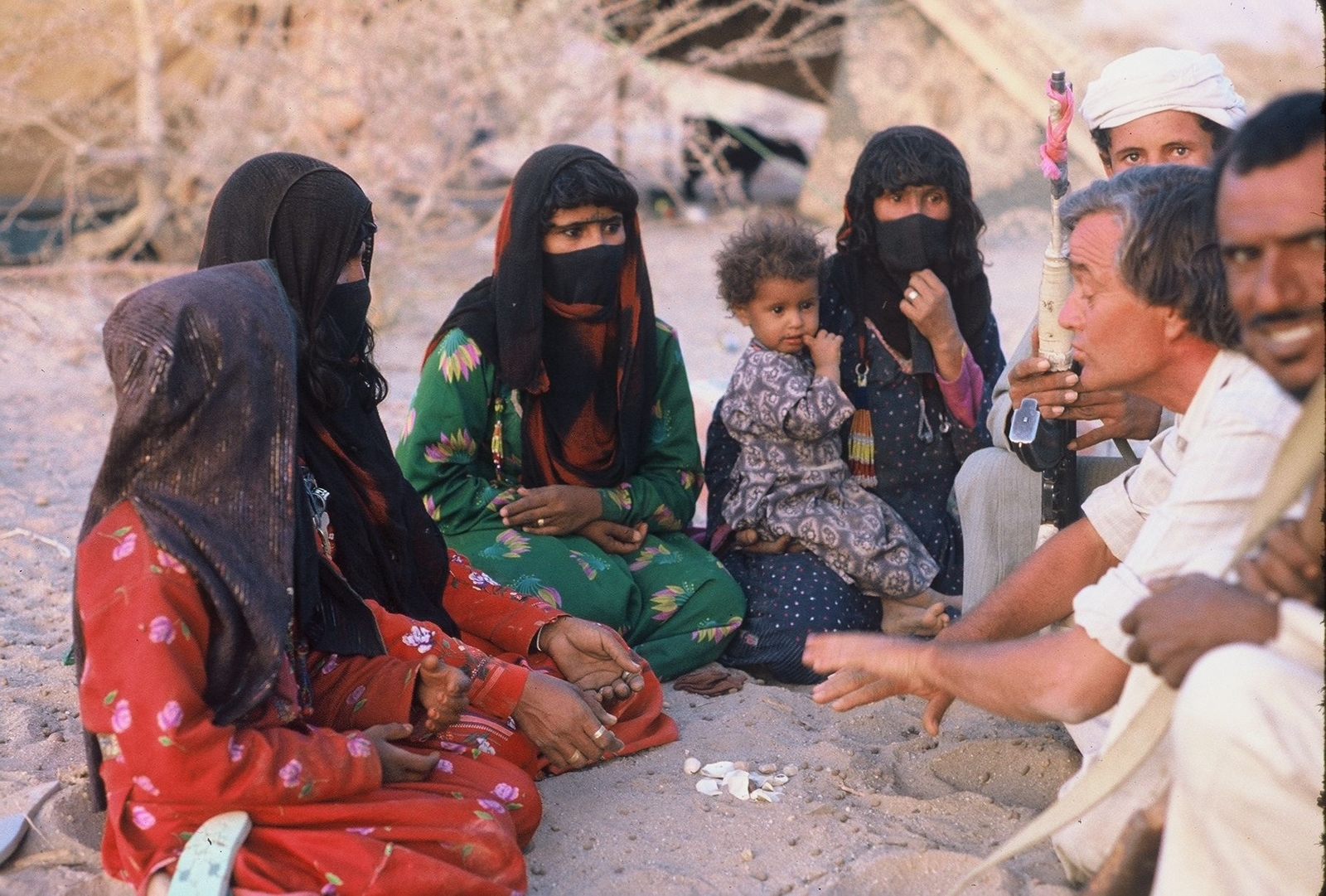 Rémy Audouin au Jabal al-Lawdh en 1981