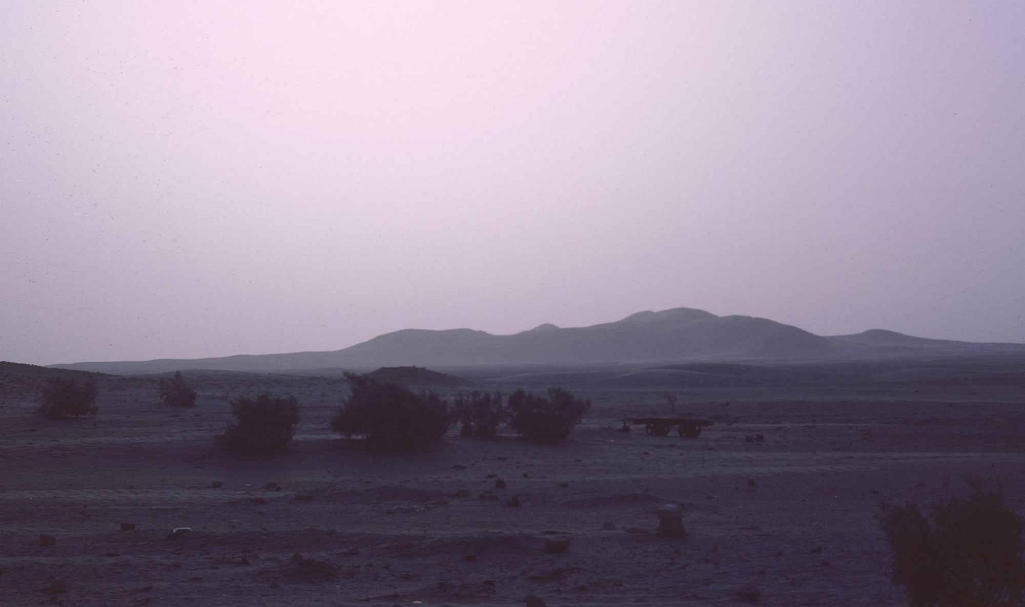 Le tell "du chameau" © Mission Archéologique française de Larsa-‘Oueili, cliché Jöel Suire, 1983
