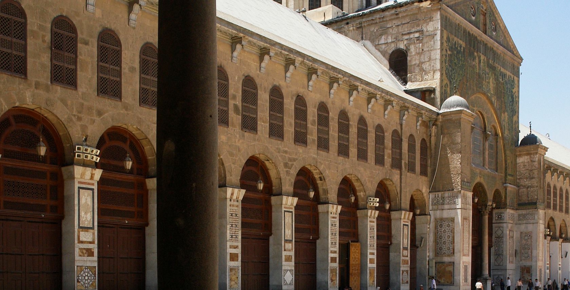 La grande mosquée omeyyade de Damas