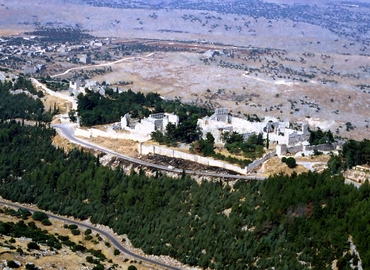 Vue du nord-ouest du sanctuaire
