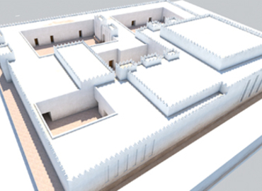 Restitution 3D de l'Ezida de Nimrud - Cireve Université de Caen