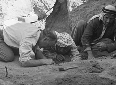 Photo de Max Mallowan, l'archéologue ayant fouillé l'Ezida de Nimrud